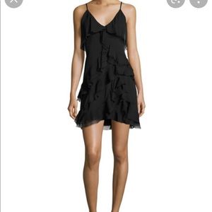 Alice + Olivia Lavinia Strapless black dress worn one time